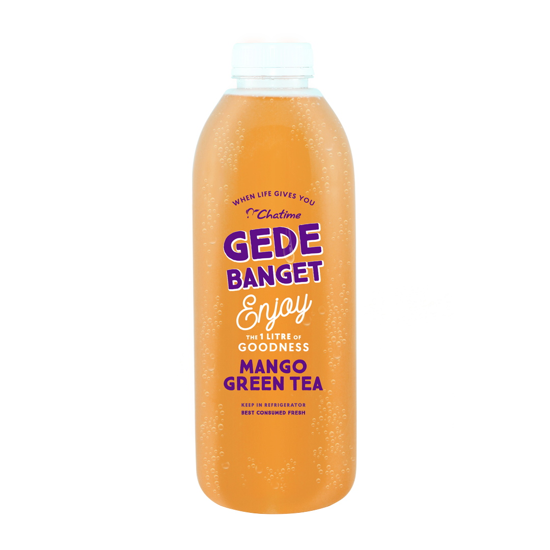 Mango Green Tea Gede Banget 1L