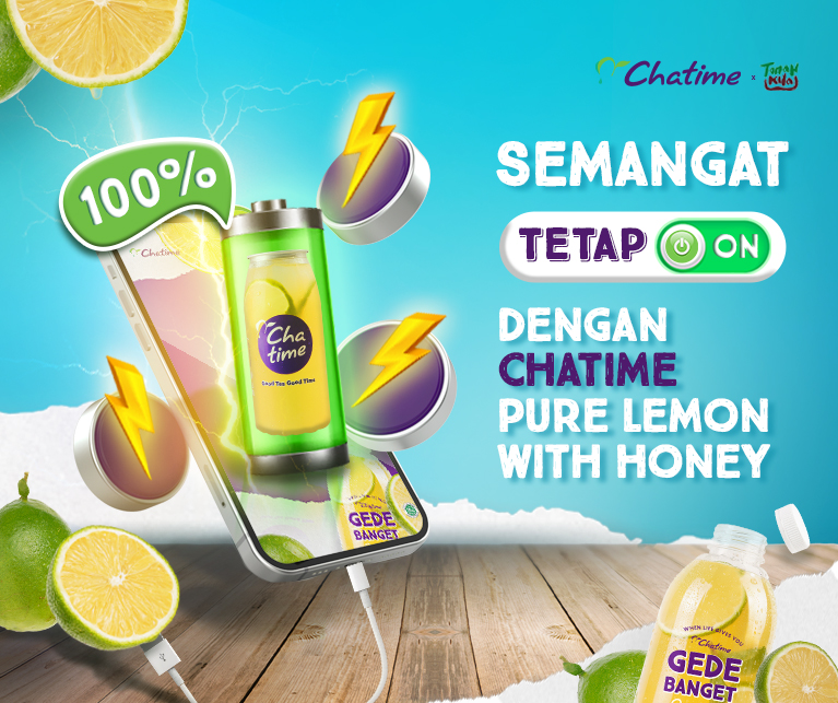 Semangat Tetap On dengan Chatime Pure Lemon With Honey