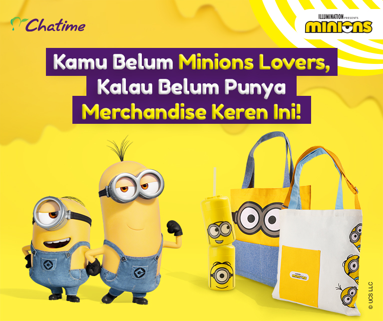 Kamu Belum Minion Lovers, Kalau Belum Punya Merchandise Keren Ini!
