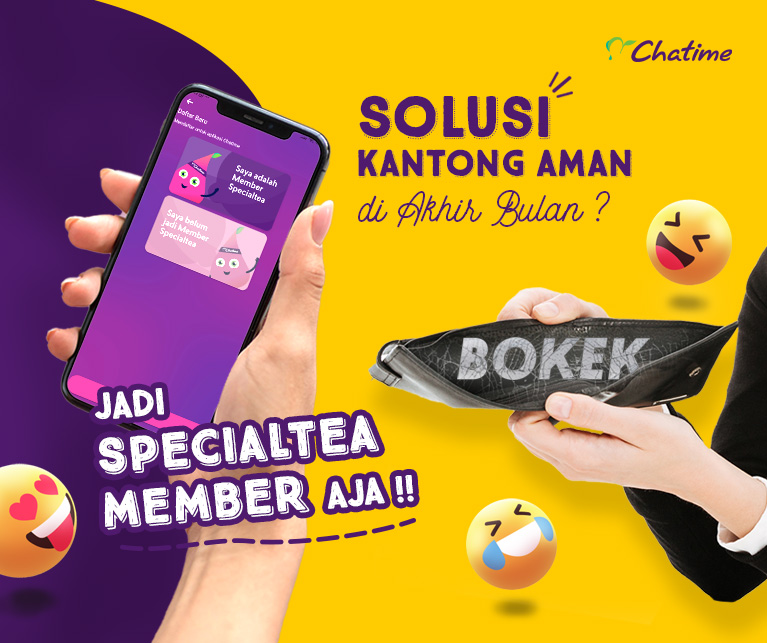 Solusi Kantong Aman di Akhir Bulan, Jadi SpecialTea Member Aja!