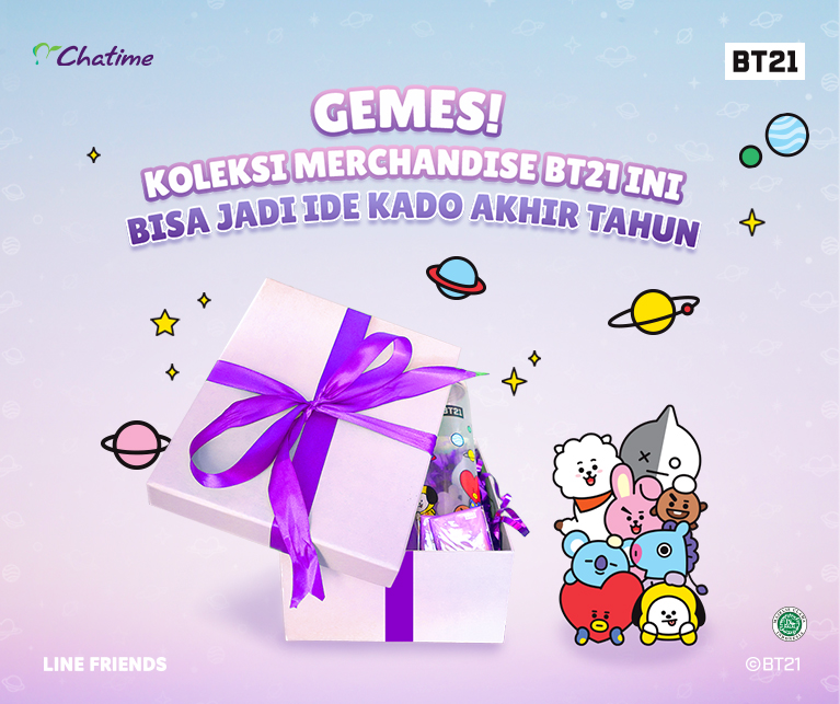 Gemes! Koleksi Merchandise Spesial BT21 Ini Bisa Jadi Ide Kado Akhir Tahun