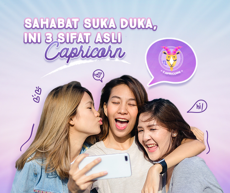 Sahabat Suka Duka, Ini 3 Sifat Asli Capricorn