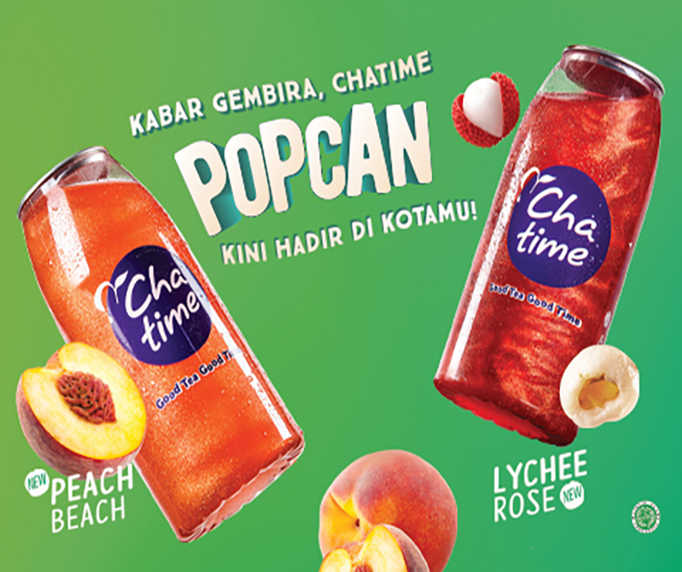 Kabar Gembira, Chatime Popcan Kini Sambangi Kota-kota di Indonesia!