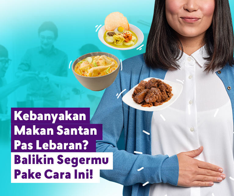 Kebanyakan Makan Santan Pas Lebaran? Balikin Segermu Pake Cara Ini