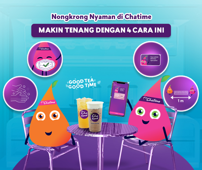 Nongkrong Nyaman di Chatime, Makin Tenang Dengan 4 Cara Ini