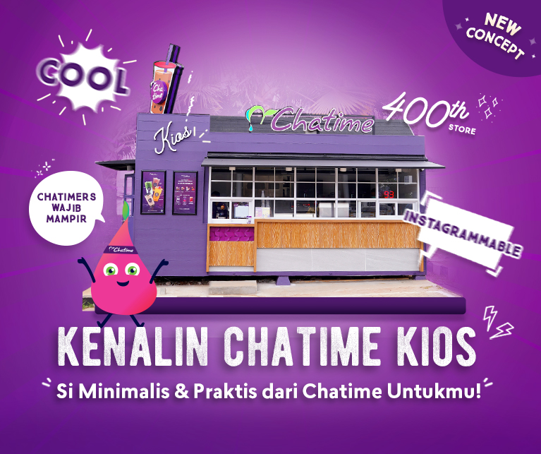 Kenalin Chatime Kios, Si Minimalis & Praktis dari Chatime Untukmu! 