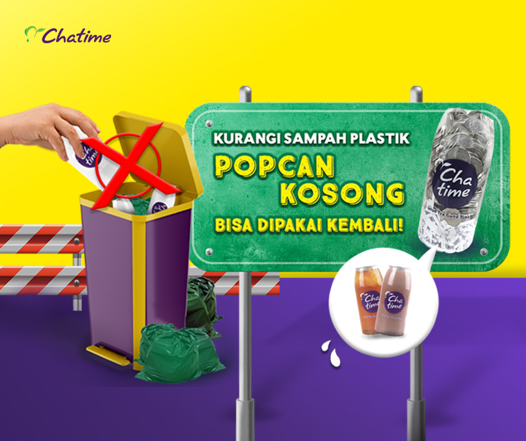 Kurangi Sampah Plastik, Popcan Kosong Bisa Dipakai Kembali!