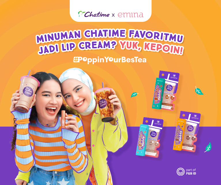 Minuman Chatime Favoritmu Jadi Lip Cream? Yuk, Kepoin!
