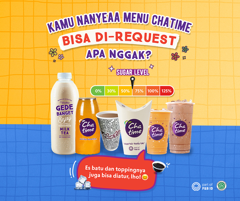Kamu Nanyeaa Menu Chatime Bisa Di-request Apa Nggak?