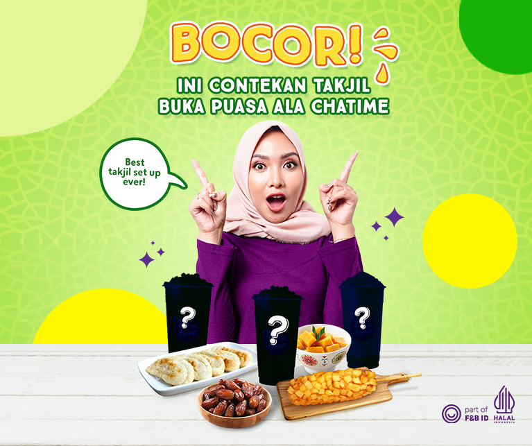Bocor! Ini Contekan Takjil Buka Puasa Ala Chatime