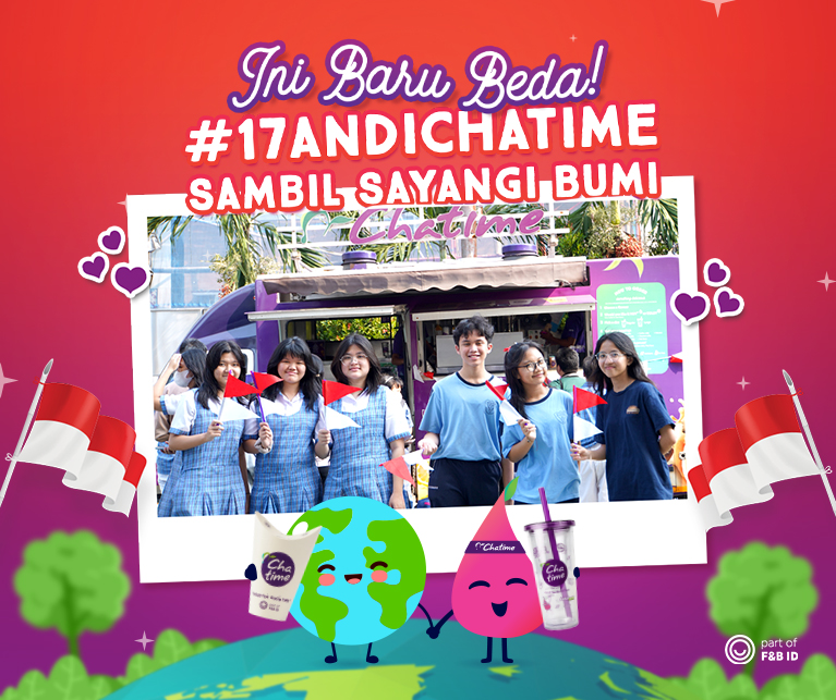 Ini Baru Beda! #17andiChatime Sambil Sayangi Bumi 