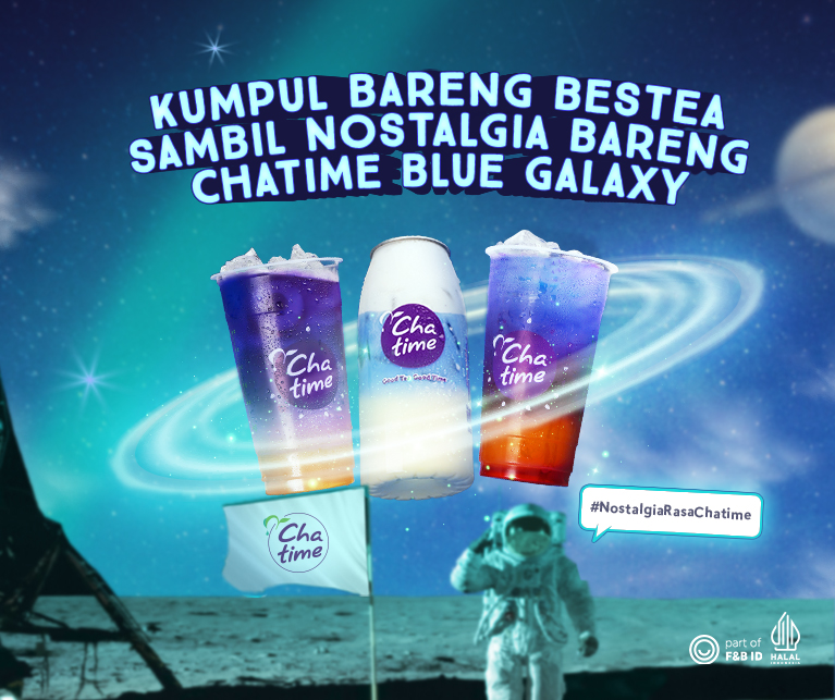 Kumpul Bareng Bestea Sambil Nostalgia Bareng Chatime Blue Galaxy