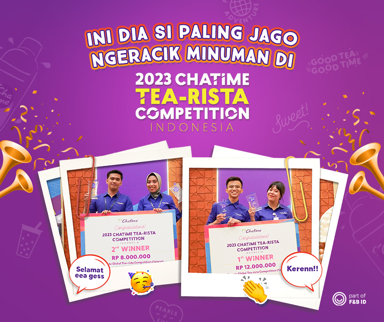 Ini Dia Si Paling Jago Ngeracik Minuman di 2023 Chatime Indonesia Tea-rista Competition!