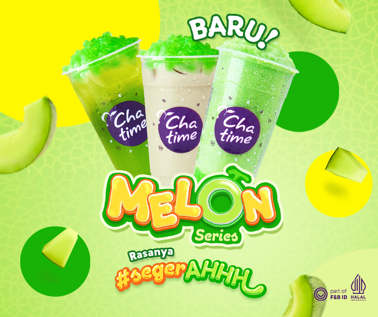 BARU! Chatime Melon Series, Rasanya #segerAHHH
