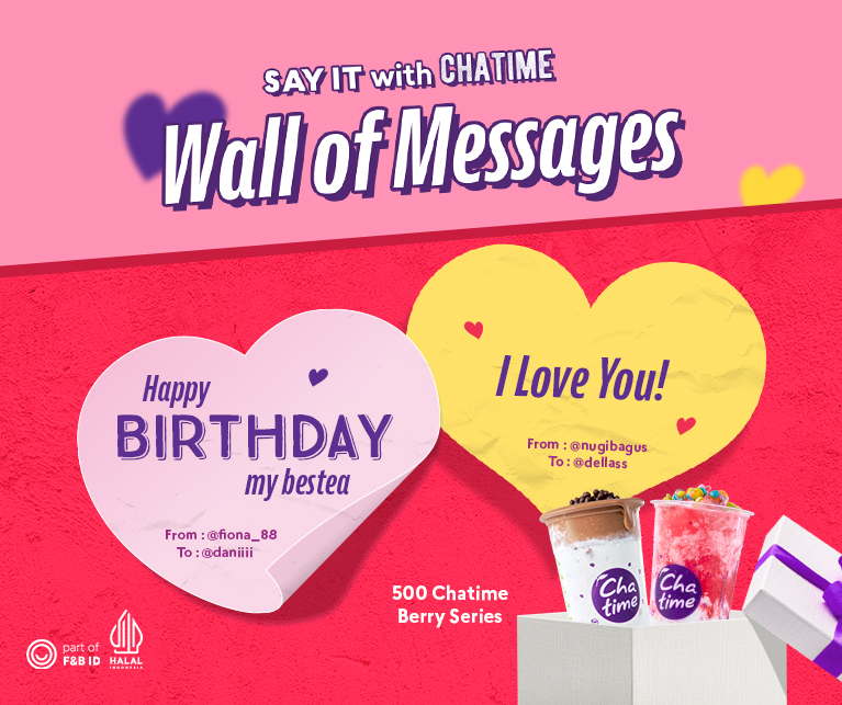 Say It with Chatime